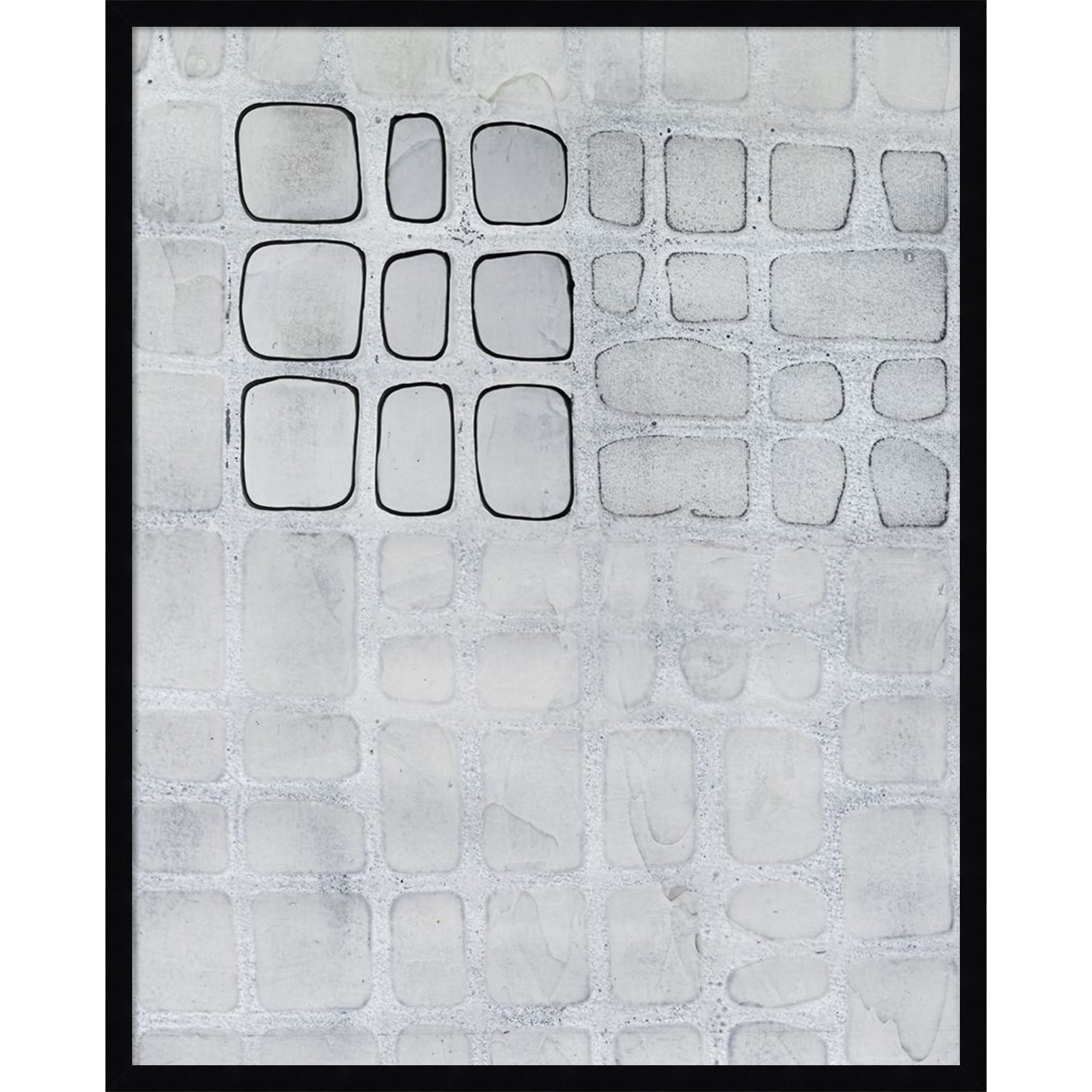 Lumen Colour I by Finnerty Wood Framed Wall Art Print, Black, 33" H x 27" W