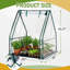 36 po x 36 po x 43 po Serre en PVC transparent avec sous-tapis en PE