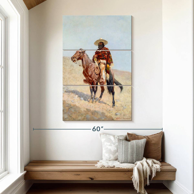 Lelar A Mexican Vaquero 1890, 50" H x 32" W