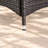 Metal Outdoor Dining Armchair with Cushions