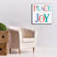  «Peace and Joy Text» par Elle Media Group SA, art mural sur toile-1957391589