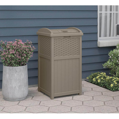 33 Gallon Outdoor Trashcan Hideaway