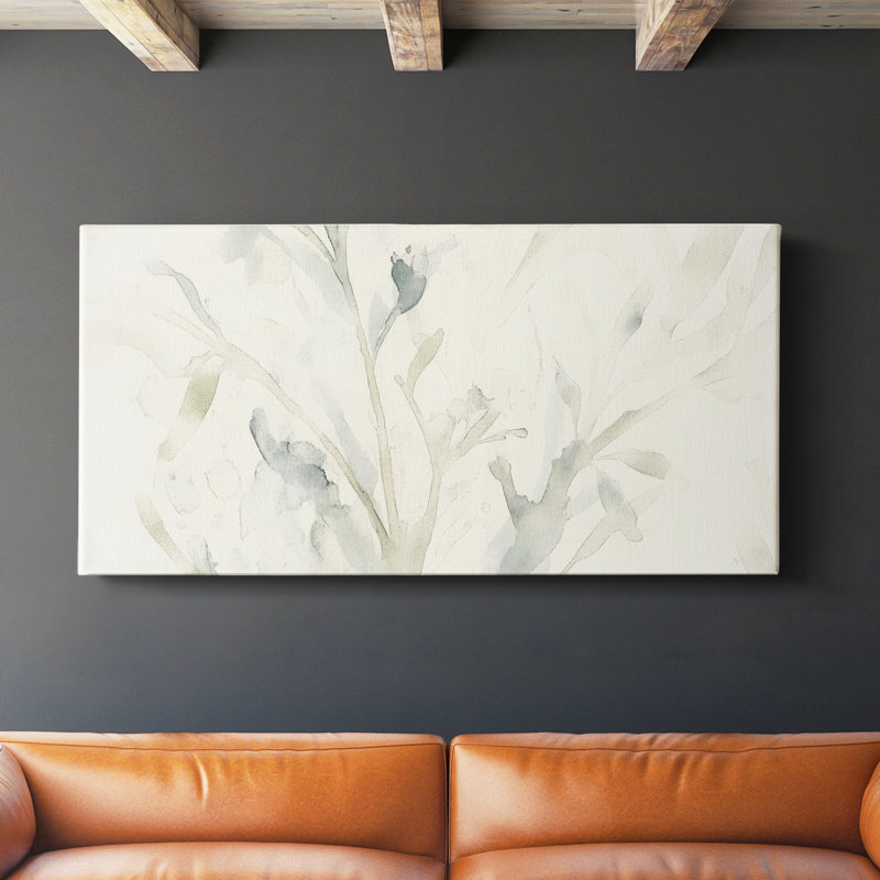 Toile tendue abstraite Seris 6 # XLIX-Gallery, H 20 po x l 40 po