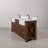 Aiana 72'' Double Bathroom Vanity with Top-1051689844-1051769448