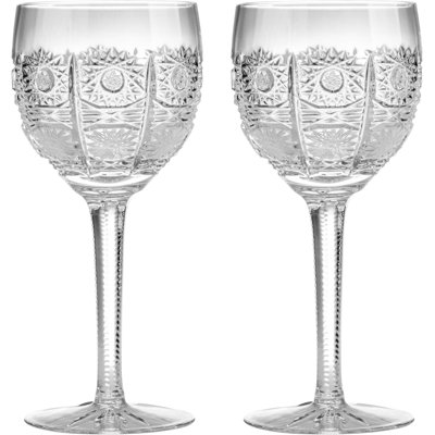 Baudilio 7oz. Crystal Red Wine Glass Set