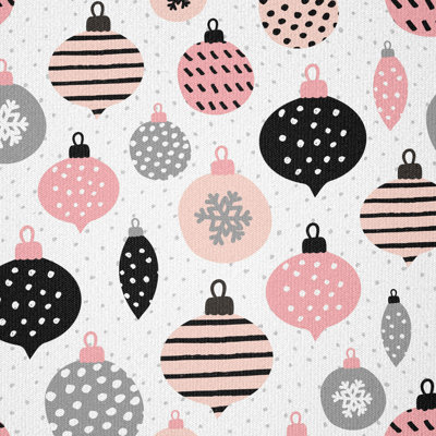Stoff als Meterware, Weihnachtsflitter Dots, Mehrfarbig, 2Meter