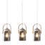 Frank 3 - Light Silver Kitchen Island Pendant