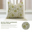 Housse de coussin Fabividine, printemps été, décoration intérieure (Neerabel, vert)-106270286-106270288
