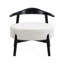 Chaise d'appoint rembourrée, chaises de salon modernes, fauteuil de lecture pour chambre à coucher avec véranda