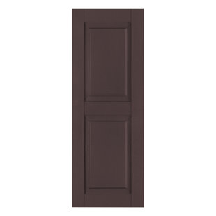 Custom Raised Panel Shutter (Pair)