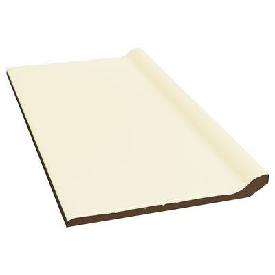 Color Beat Gloss 8'' L x 4'' W Ceramic Cove Base Tile Trim