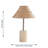 Aleph Concrete Table Lamp