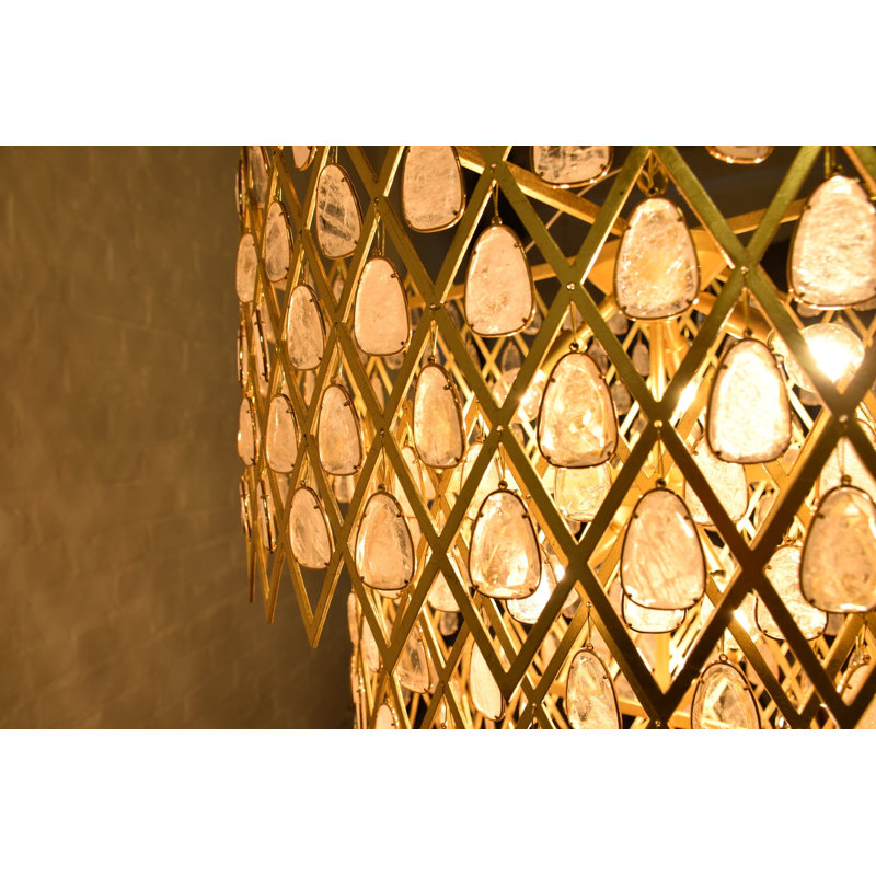 17 - Light Chandelier, 17, 30" H x 48" W x 48" D