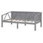 Lit de jour simple, gris-575216963