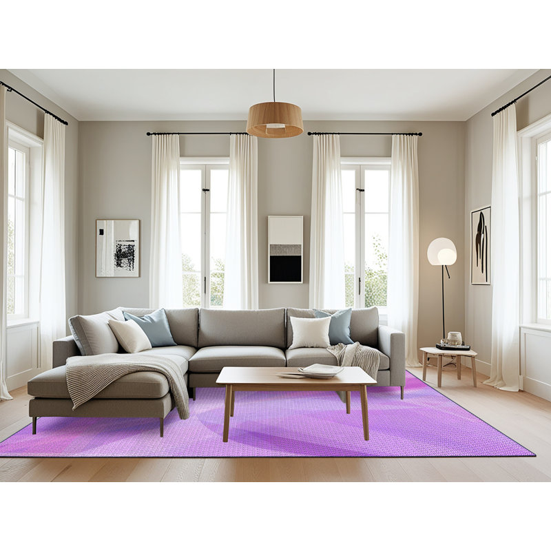Wool Abstract Indoor Rug, Rectangle 8' x 12'