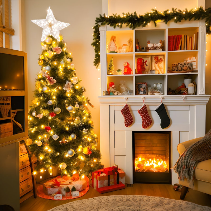1000 guirlandes lumineuses à DEL blanc chaud 328 pi, 8 lumières à brancher pour l'extérieur de la chambre à coucher, 8 lumières de fée scintillantes pour la fête de mariage