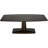 Travis Walnut Rectangular Solid Wood Top with Solid Wood Base Dining Table