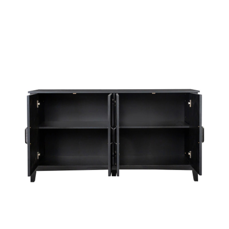 Ayfer 59.06'' Console Table, Black