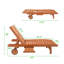 Chaise longue inclinable 63 po Lucama