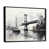Black Floater Framed