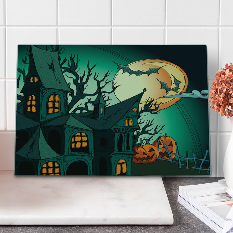 Planche à découper en verre christam east urban home
