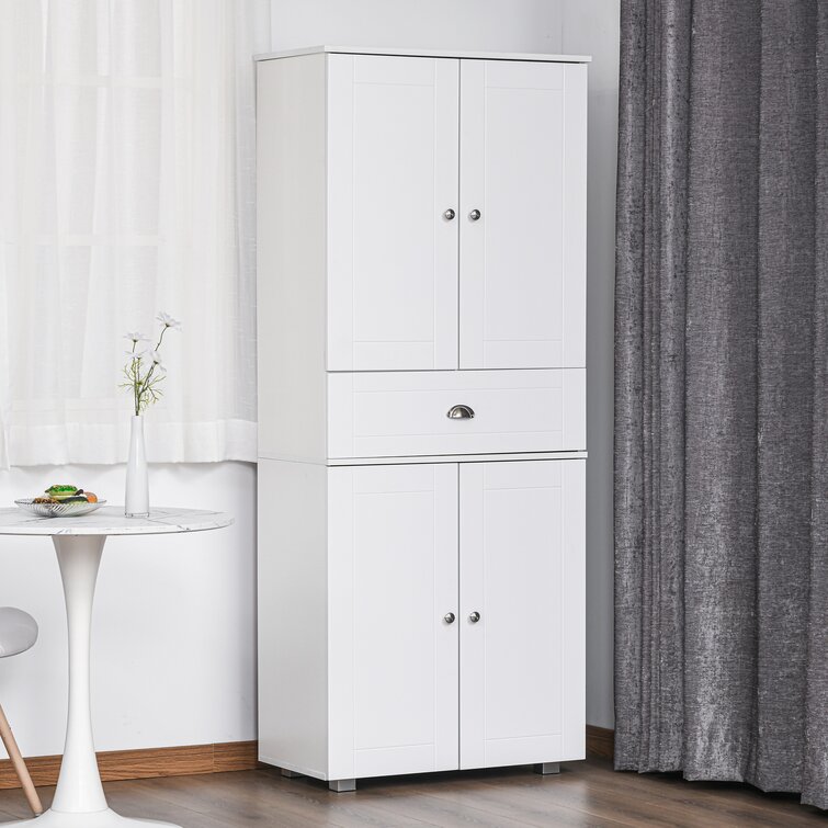 Freestanding 73 Kitchen Pantry Latitude Run Finish: White