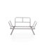 Causeuse moderne avec pieds Alora-665372148