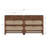 Cordi Rattan And Solid Wood 3-Drawer Dresser