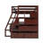 Modern Loft Bed With 7 Drawers 2 Shelves And Desk Multifunctional Furniture For Bedroom-137162166-137162163