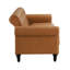 Lemoyne 3 Seater Faux Leather Sofa-1186363215