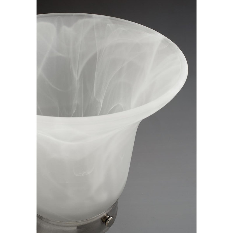 Éclairage pour meuble-lavabo 3 lumières Othello, Nickel brossé