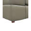 Canapé modulaire à large accoudoirs en cuir assorti-336370806