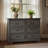 6-Drawer Accent Chest With Anti-Tip & Bronze Pulls-1960915033
