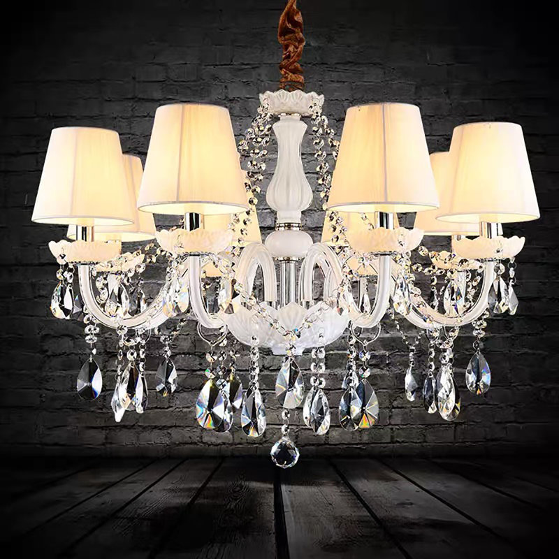 Palou 8 - Light Shaded Chandelier