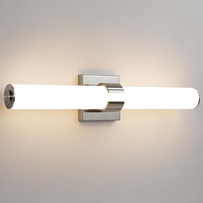 Luminaire de meuble-lavabo moderne à DEL avec abat-jour en acrylique à intensité variable, applique écoénergétique pour les espaces intérieurs