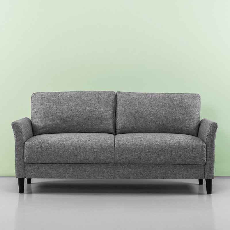 Helvey Upholstered 70.9'' Sofa, Light Gray