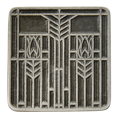 Arts And Crafts Square Knob