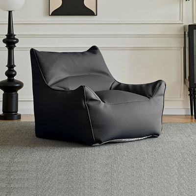 Vintage single person bean bag sofa