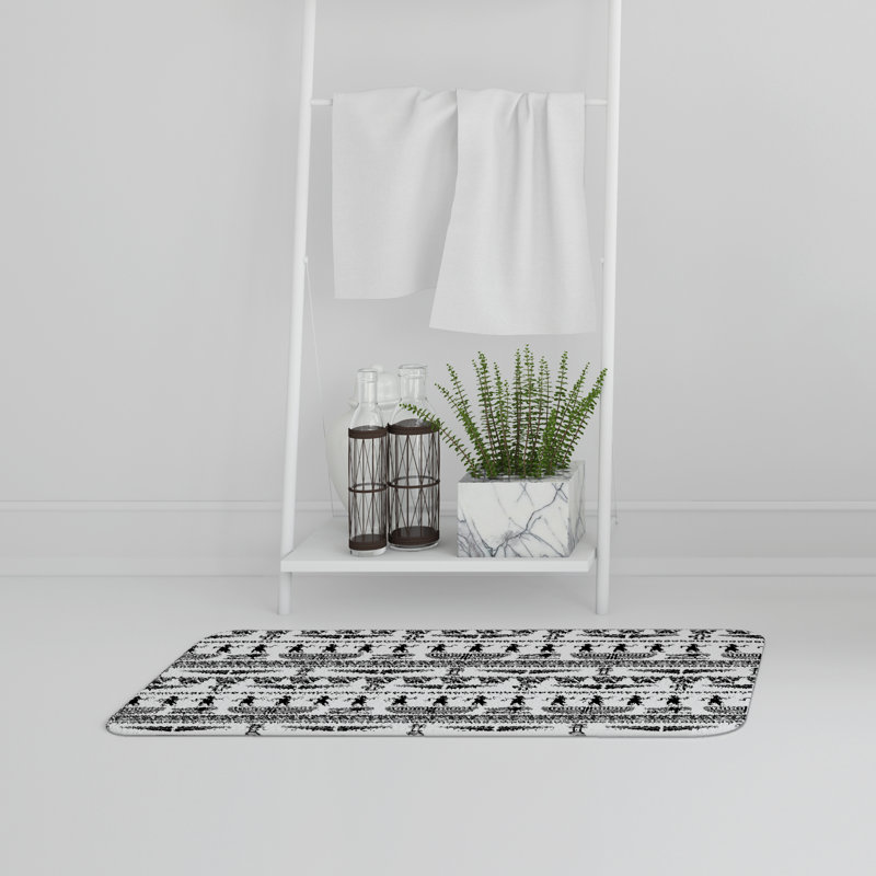 Aken Memory Foam Non-Slip Bath Rug
