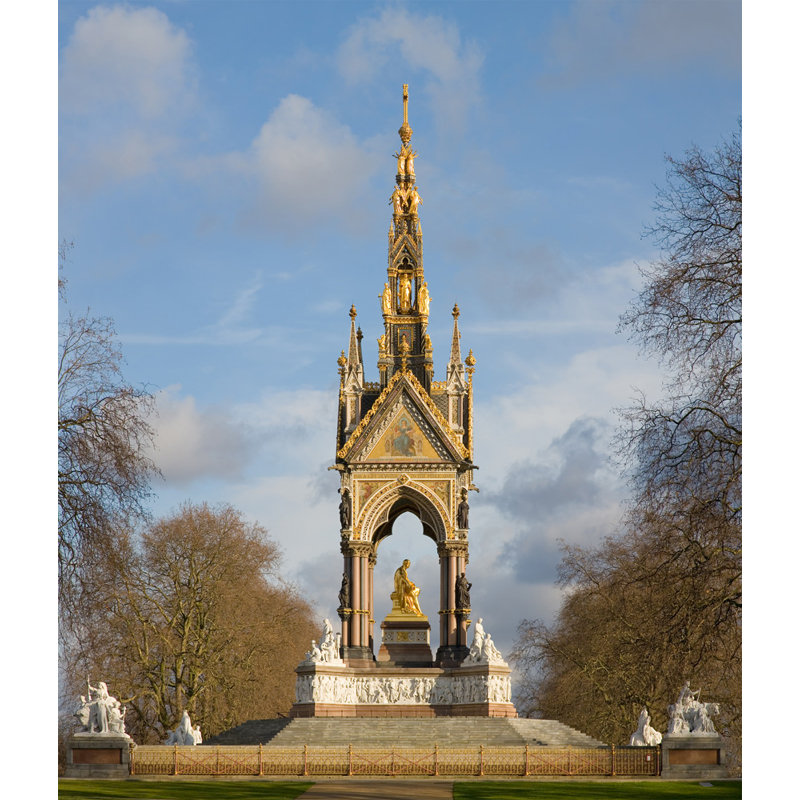 Monument Albert, Hyde Park, H 33 po x l 28 po