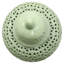 25" Carved Temple Jar - Celadon-852018739
