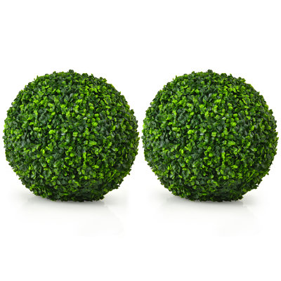 40cm Faux Boxwood Topiary