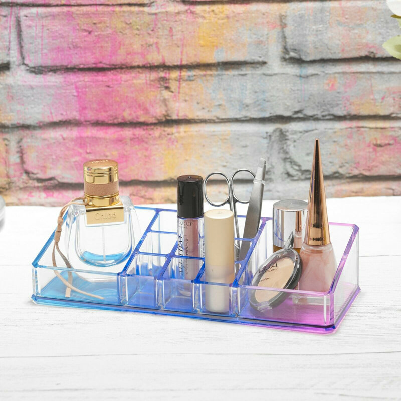 Matty Acrylic 11 Compartment Make Up Organiser