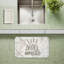Tapis de sol anti-fatigue Better At Beach Seashells, design par Kim Allen, 30 po x 18 po