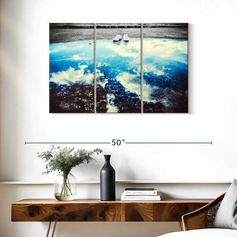 Alvord Sky Reflection Pop, 24" H x 38" W