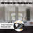 LED Bathroom Vanity Light Fixture With Cool White 6000K, Rust-Resistant Modern, Adjustable Rotating Lights For Over Mirror Installation In Bathroom Or Powder Room-213810103-213810101-213810100
