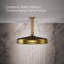 Traditional Round 10" Rainhead with Katalyst Air-Induction Spray, 2.5 Gpm-1684098770-1718879155