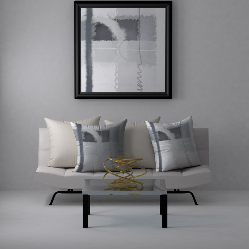 Reversible Throw Pillow, 24" x 24"