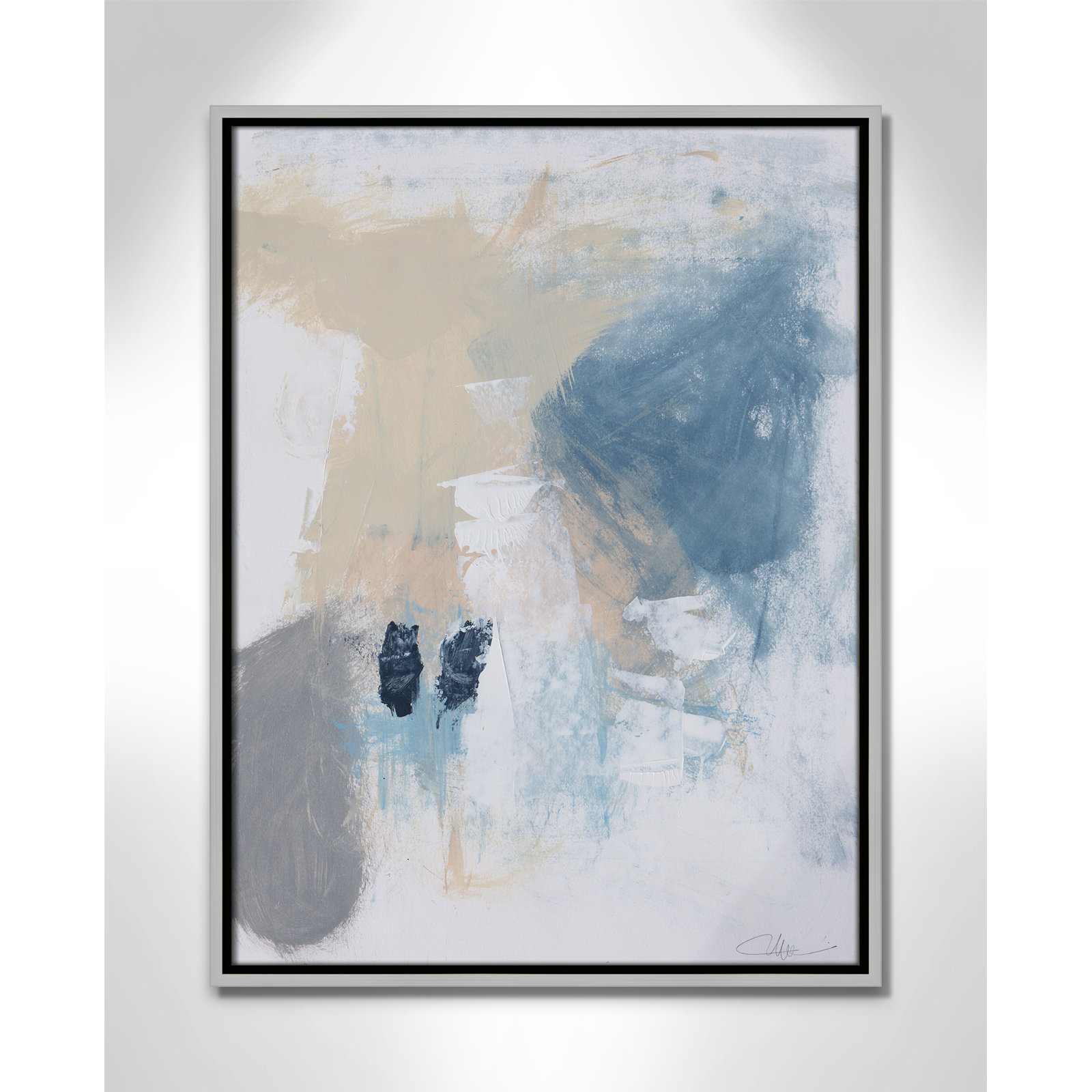 Coastal Carnival II Print by Casa Fine Arts, No Mat, 25.5" H x 19.5" W x 2" D, Silver Floater Framed Canvas
