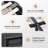 Modern Upholstered Bed Frame with LED Lights, Charging Station & Storage Drawers-1390966002